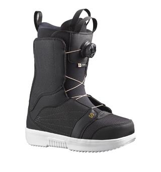 Salomon WMNS Pearl BOA Boot, Black/White
