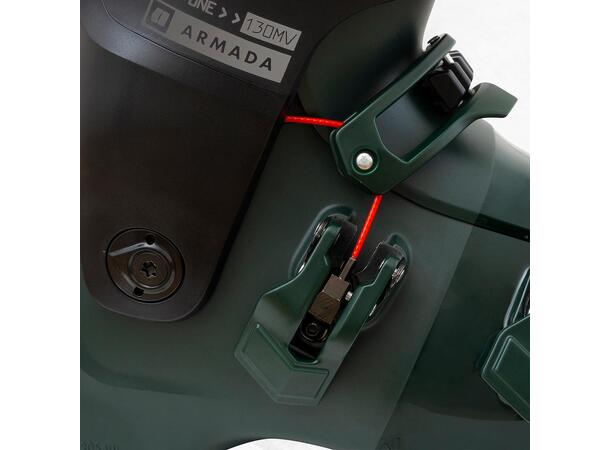 Armada AR ONE 130 MV Ski Boot, Green Green/Black