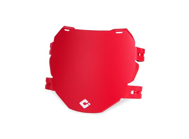 Odi Number Plate Downhill, Red