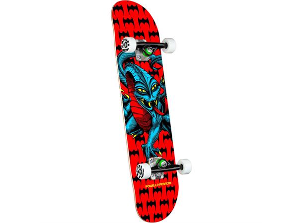 Powell Peralta Skateboard deck Caballero Dragon One Off Red 7.75"
