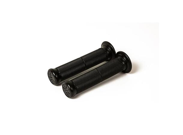 Renthal Push-On Grip Ultra Tacky Black 130mm half flange plastic end cap