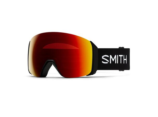 Smith 4D Mag XL Black, Red Mirror ChromaPop Sun Red Mirror