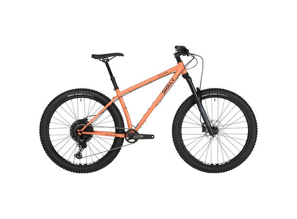 Surly Karate Monkey 27.5, Suspension Peach Salmon Sundae