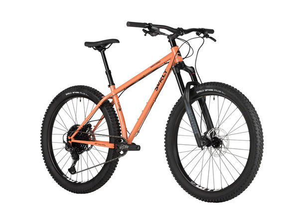 Surly Karate Monkey 27.5, Suspension Peach Salmon Sundae