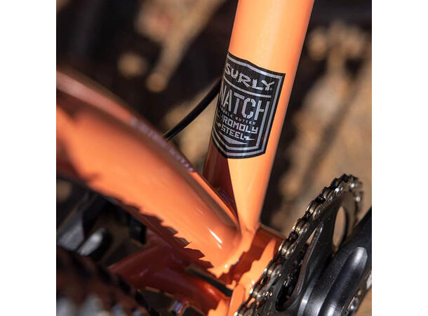 Surly Karate Monkey 27.5, Suspension Peach Salmon Sundae