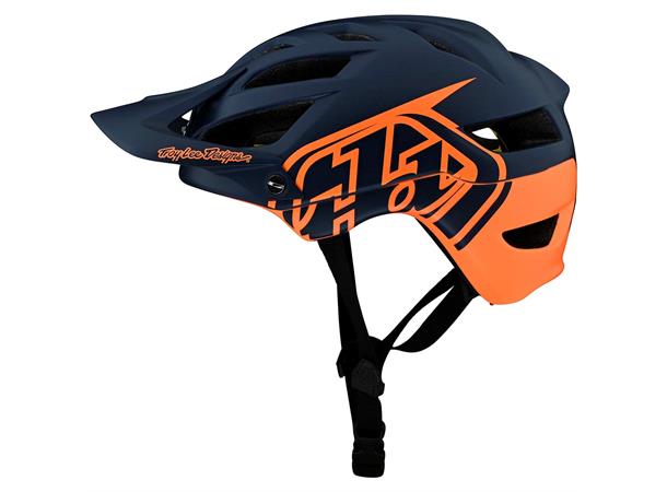 Troy Lee Designs A1 MIPS Helmet Classic Tangelo / Marine