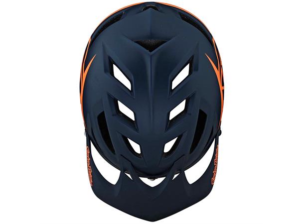 Troy Lee Designs A1 MIPS Helmet Classic Tangelo / Marine