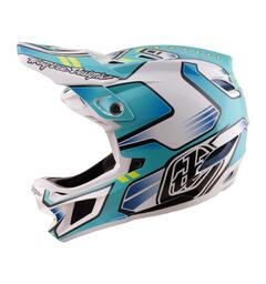 Troy Lee Designs D4 Composite Helmet Crest Real Teal