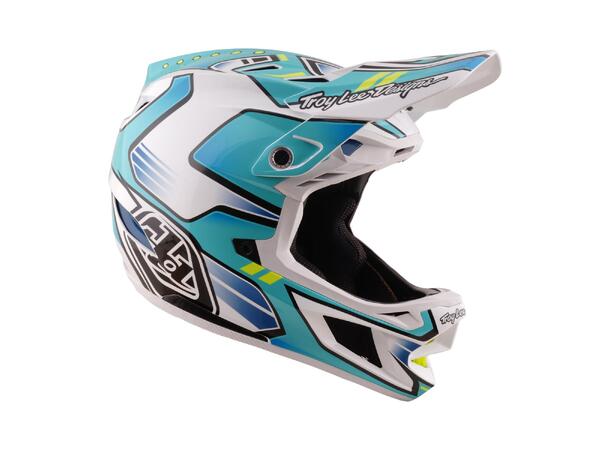 Troy Lee Designs D4 Composite Helmet Crest Real Teal