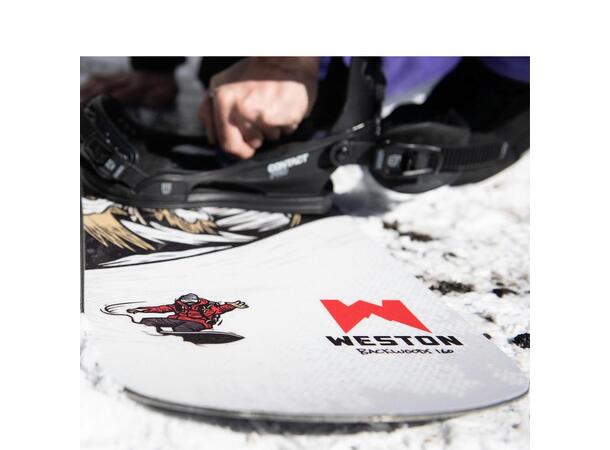 Weston Backwoods Snowboard, White Artist Series