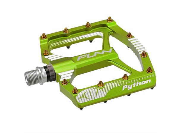Funn Python Flats pedal Wasabi Green