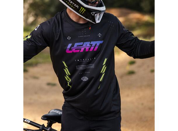 Leatt Jersey MTB Gravity 4.0 Longsleeve Race Black