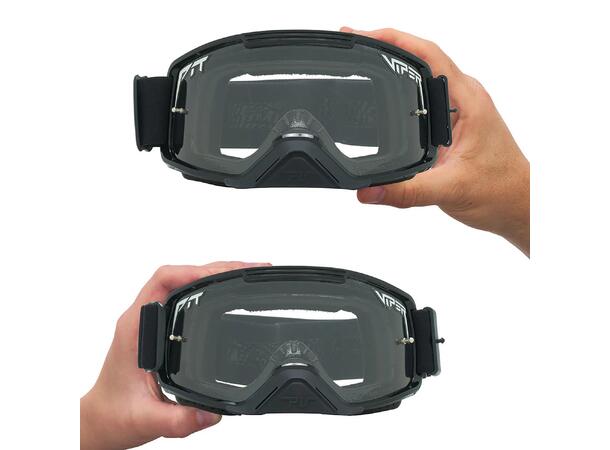 Pit Viper Brapstrap The Exec, S Clear Lens, Small