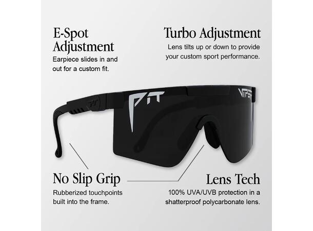 Pit Viper Original 3.0 The Cowabunga Regular, HDPV Polarized Blue-Green