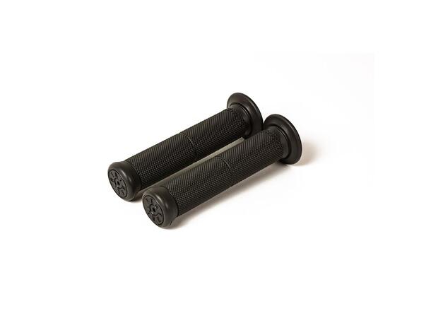 Renthal Push-On Grip Firm Charcoal 130mm half flange plastic end cap