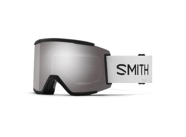 Smith Squad XL White, Platinum Mirror ChromaPop Sun Platinum Mirror