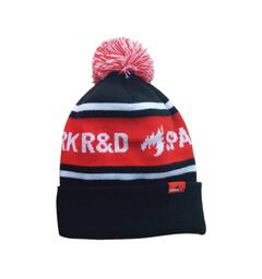 Spark R&D Pom Hat Red/Black