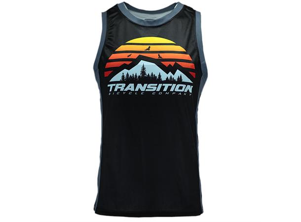Transition Tank Top Jersey Large, PNW Sunset Fade