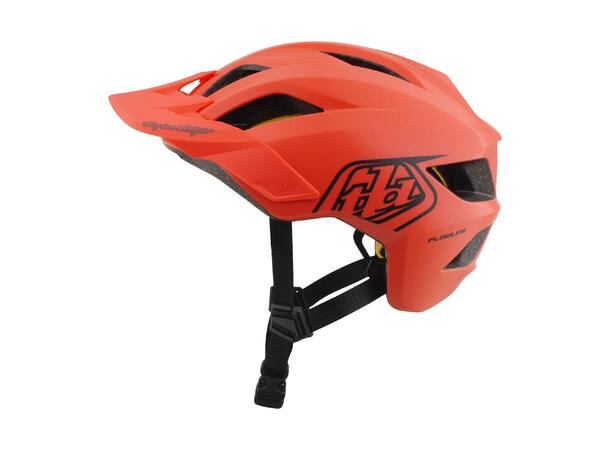 Troy Lee Designs Youth Flowline Helmet Coral/Charcoal, One Size (48-53cm)