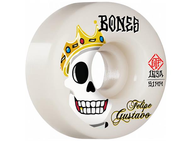 Bones Gustavo Gold Chainz STF 51mm 103A V1 Standard