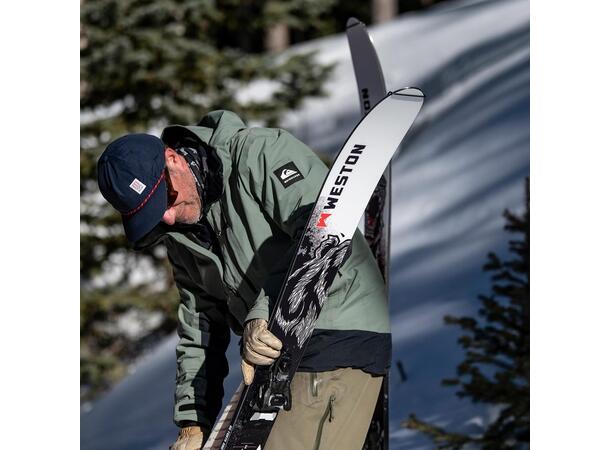 Weston Grizzly Skis Artist Series, White White