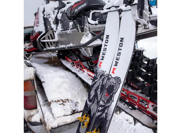 Weston Grizzly Skis Artist Series, White White