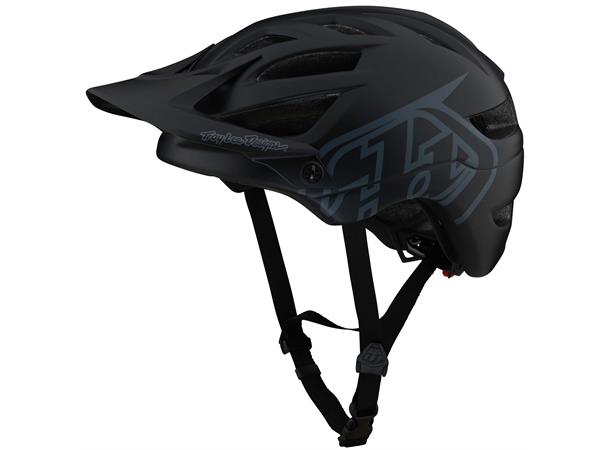 Troy Lee Designs A1 MIPS Helmet Classic Black/Silver, MD/LG