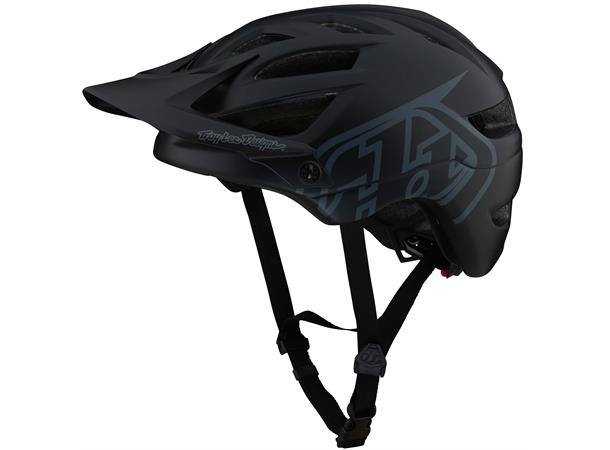 Troy Lee Designs A1  Drone Helmet Black Black, MD/LG