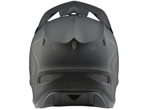 Troy Lee Designs D3 Fiberlite Helmet XL Mono Black, XL