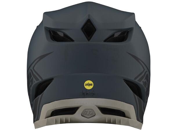 Troy Lee Designs D4 Composite Helmet XL Stealth/Gray, XL (60-61cm)