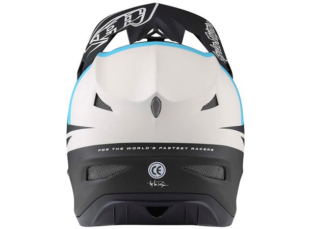 Troy Lee Designs D3 Fiberlite Helmet Slant Green