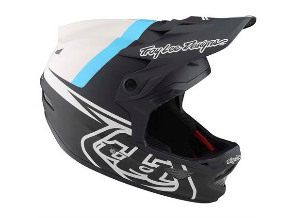 Troy Lee Designs D3 Fiberlite Helmet Slant Green
