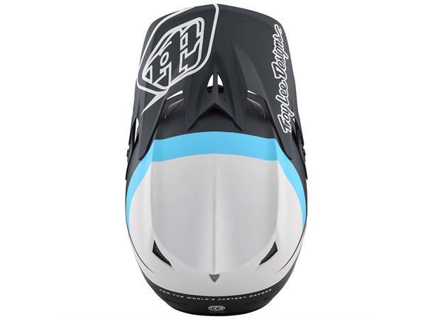 Troy Lee Designs D3 Fiberlite Helmet Slant Green