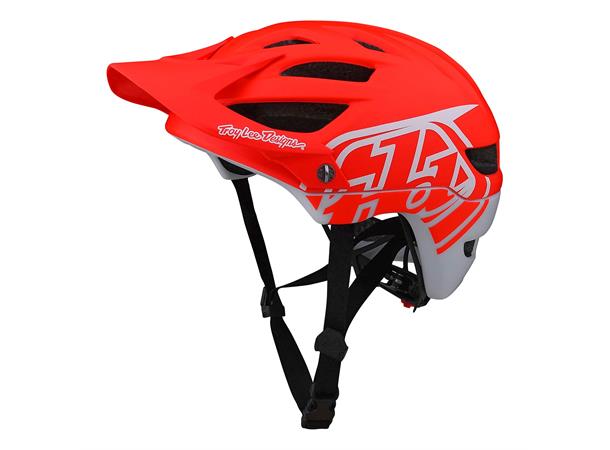 Troy Lee Designs Youth A1 Drone Helmet Red, One Size