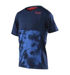 Troy Lee Designs Youth Skyline SS Jersey Breaks Dark Slate