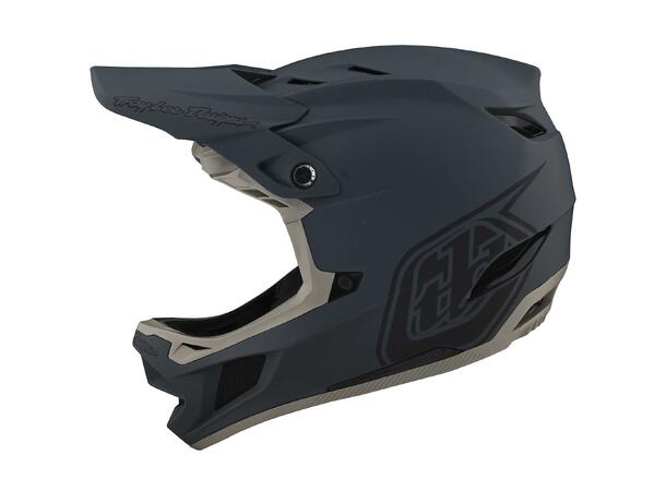 Troy Lee Designs D4 Compos. MIPS Helmet Stealth/Gray