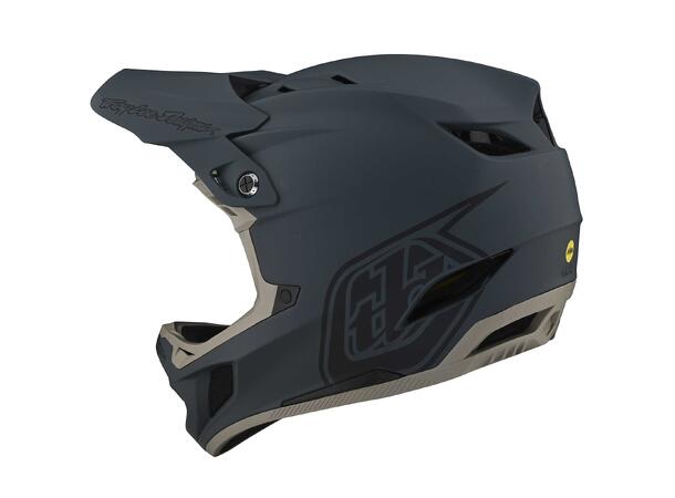 Troy Lee Designs D4 Compos. MIPS Helmet Stealth/Gray