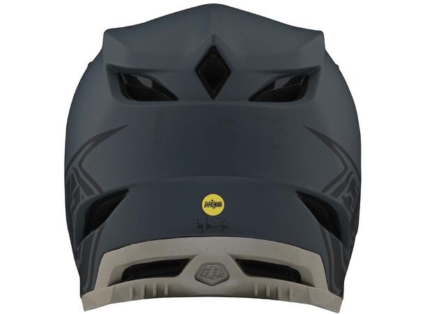 Troy Lee Designs D4 Compos. MIPS Helmet Stealth/Gray