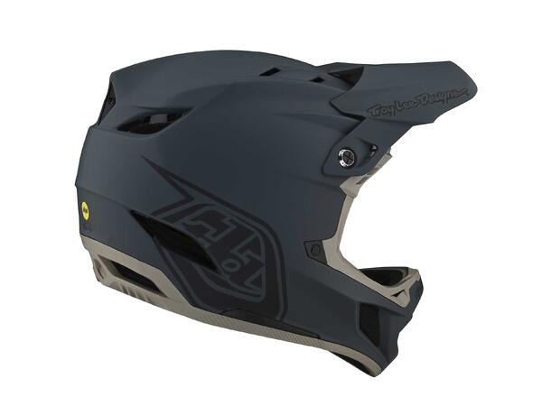 Troy Lee Designs D4 Compos. MIPS Helmet Stealth/Gray