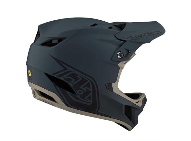 Troy Lee Designs D4 Composite Helmet Stealth/Gray