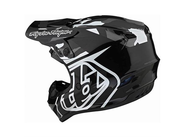 Troy Lee Designs GP Helmet Overload Camo Black/Gray