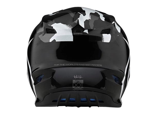 Troy Lee Designs GP Helmet Overload Camo Black/Gray