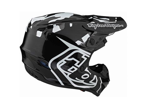 Troy Lee Designs GP Helmet Overload Camo Black/Gray