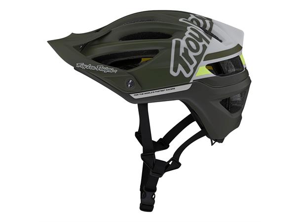 TLD A2 MIPS Helmet Silhouette Green