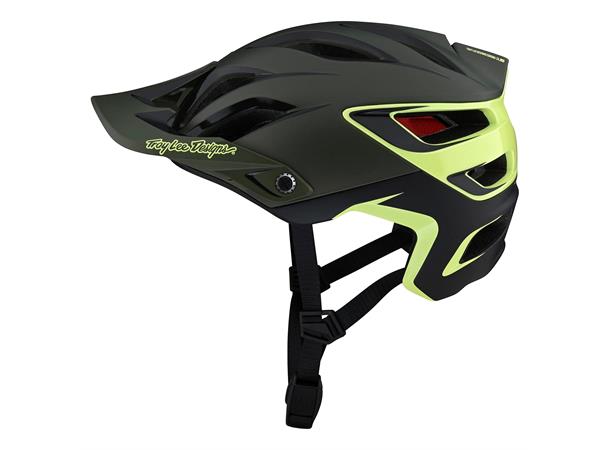 TLD A3 MIPS Helmet Uno Glass Green