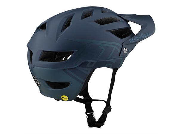 Troy Lee Designs A1 MIPS Helmet Classic Slate Blue