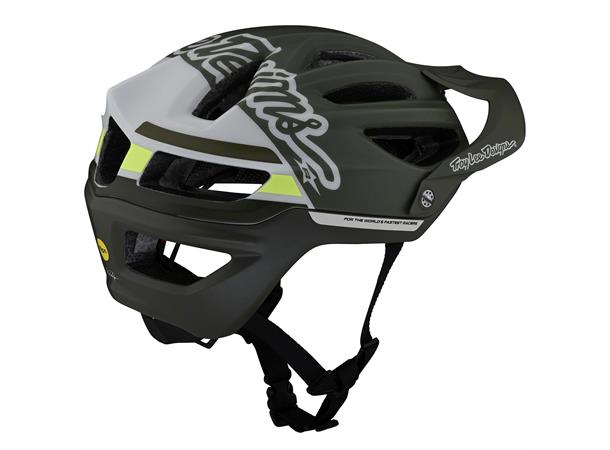 Troy Lee Designs A2 MIPS Helmet Silhouette Green