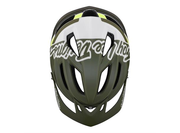 Troy Lee Designs A2 MIPS Helmet Silhouette Green
