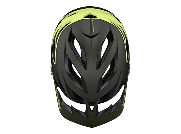 Troy Lee Designs A3 MIPS Helmet Uno Glass Green
