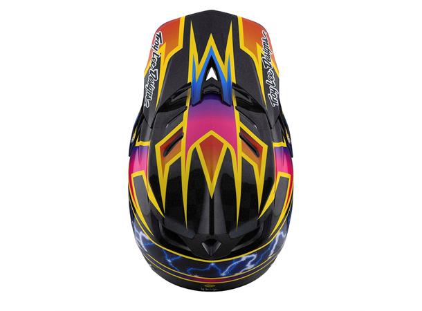 Troy Lee Designs D4 Carbon Helmet Lightning Black